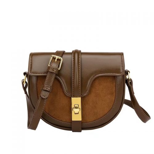 Classic French One-shoulder Saddle Bag For Women