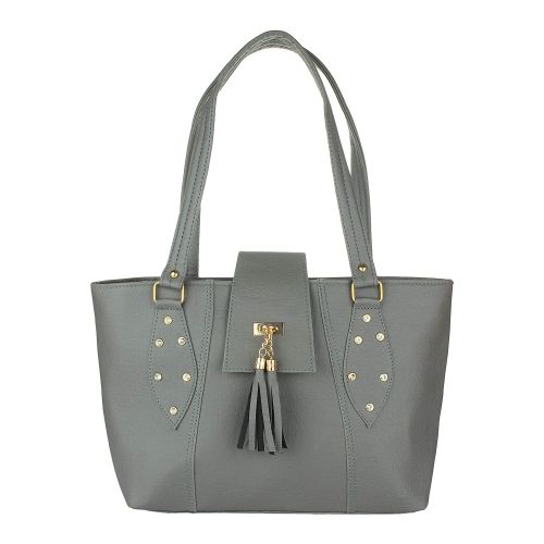 Top Quality PU With Tassels and Crystals ladies' Tote Handbag
